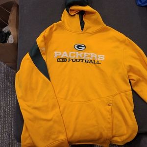 Small green Bay Packers hoodie